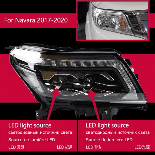ѥ饤 إå  Ŭ: ʥХ NP300 LED إåɥ饤 2015-2020 إåɥ饤 NP300 DRL 󥫡 ϥ ӡ 󥸥  ץ  LED  Х AL-OO-8096 AL