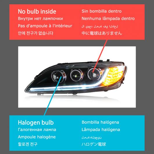 ѥ饤 إå  Ŭ: MAZDA6 LED إåɥ饤 2004-2012 إåɥ饤 MAZDA6 ƥ ADRL 󥫡 ϥ ӡ 󥸥  ץ  A AL-OO-8102 AL