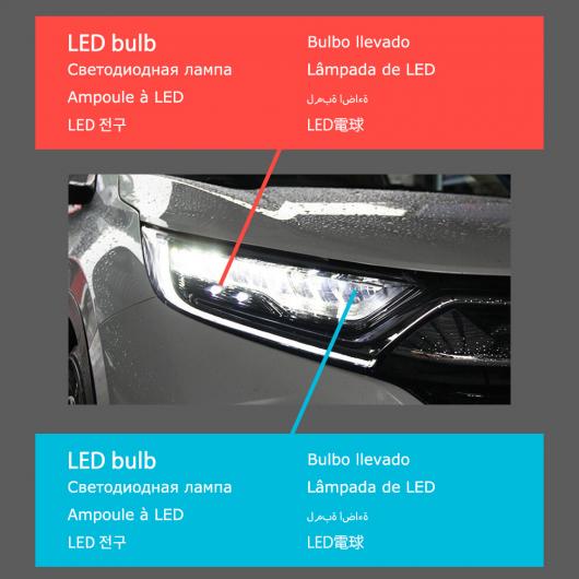 ѥ饤 إå  Ŭ: ۥ CR-V LED إåɥ饤 2017-2019 إåɥ饤 CRV DRL 󥫡 ϥ ӡ 󥸥  ץ  ե LED AL-OO-8110 AL
