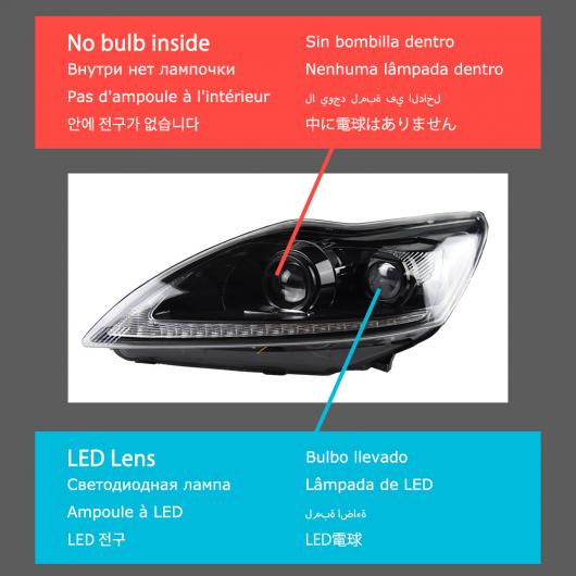 ѥ饤 إå  Ŭ: ե/FORD ե LED إåɥ饤 2009-2013 إåɥ饤 ե DRL 󥫡 ϥ ӡ 󥸥  ץ  Х֤ʤ AL-OO-8112 AL