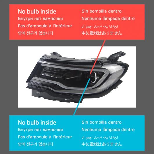 ѥ饤 إå  Ŭ: /JEEP ѥ LED إåɥ饤 2017-2021 إåɥ饤 ѥ DRL 󥫡 ϥ ӡ 󥸥  ץ  Х֤ʤ   ӡ AL-OO-8160 AL