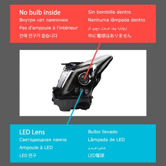 ѥ饤 إå  Ŭ: ǥå/CADILLAC ATS LED إåɥ饤 2014-2018 إåɥ饤 ATS-L DRL 󥫡 ϥ ӡ 󥸥  ץ A AL-OO-8213 AL