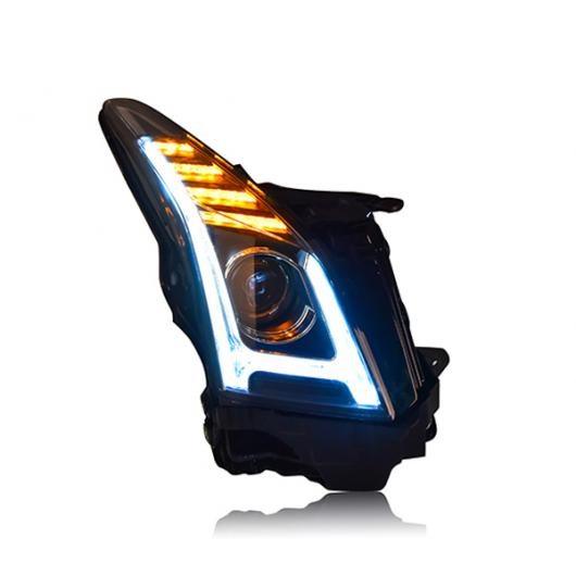 ѥ饤 إå  Ŭ: ǥå/CADILLAC ATS LED إåɥ饤 2014-2018 إåɥ饤 ATS-L DRL 󥫡 ϥ ӡ 󥸥  ץ Х֤ʤ V1 AL-OO-8215 AL