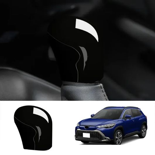 車用内装パーツ 右ハンドル用 適用: トヨタ カローラ クロス 2019-2021 2022 2023 ブラック 光沢 ウインドウ スイッチ カバー インナー ドア ハンドル ボウル カバー ギア シフト ノブ カバー SR-AA-0229