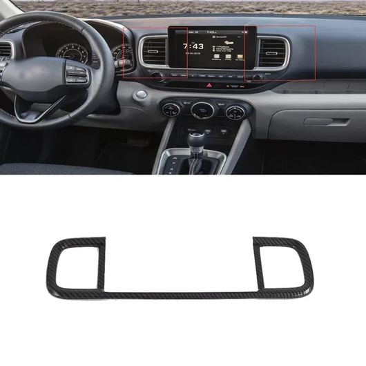 車用内装パーツ 左ハンドル用 適用: ヒュンダイ/現代/HYUNDAI ヴェニュー 2019 2020 2021 2022 ABS インテリア アクセサリー ステアリング ホイール カバー ギア シフト カバー エア コンディション カバー センター AC カバー SR-AA-0250