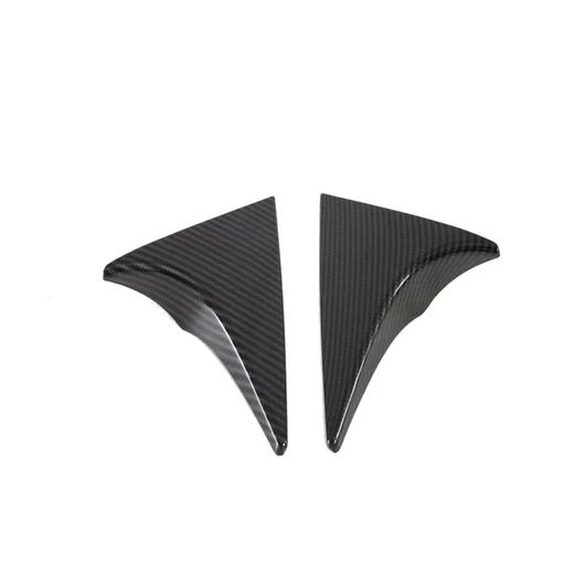車用内装パーツ 適用: ヒュンダイ/現代/HYUNDAI ツーソン 2015-2019 2020 カーボンファイバー アクセサリー スタイリング ウインドウ スイッチ パネル ギア シフト パネル ドア ボウル カバー トリム リア トライアングル カバー SR-AA-0301