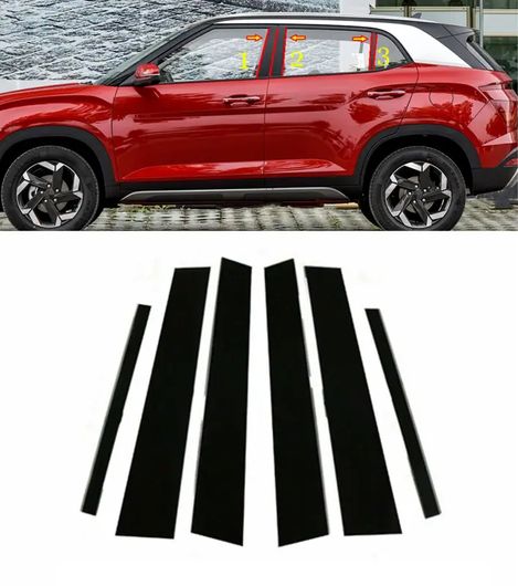 ѳѡ 6ԡ ԥ顼 ݥ Ŭ: ҥ//HYUNDAI 쥿 IX25 2020-2023 ɥ  ɥ ȥ С ǥ ƥå ꡼ ԥΥ֥å SR-BB-7584