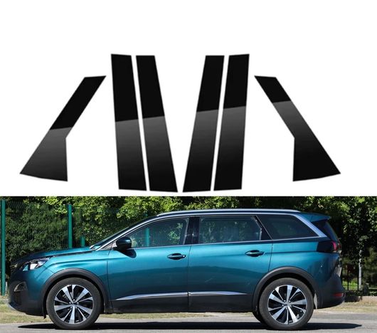 ѳѡ 6ԡ ֥å ԥ顼 ݥ Ŭ: ץ硼/PEUGEOT 5008 2017-2023 ɥ ɥ B C С ߥ顼 ȥ  ԡ ƥå ֥å SR-BB-7589