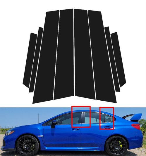 ѳѡ Ŭ: Х WRX STI 4ɥ  2015-2021 2017 8ԡ ԥ顼 ݥ ɥ ɥ ȥ ⡼ǥ С ƥꥢ ԥΥ֥å SR-BB-7792