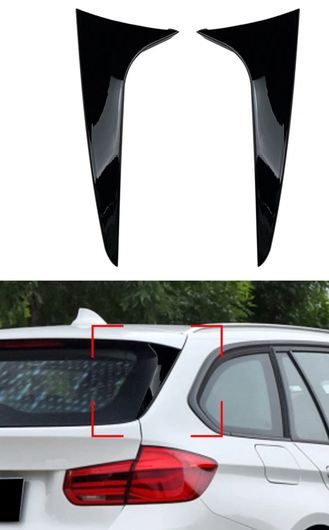 ѳѡ Ŭ: BMW 3꡼ F31 2012-2018 ꥢ ɥ  ݥ顼 ʡ ץå  ѡ ֥å ֥å SR-BB-7946