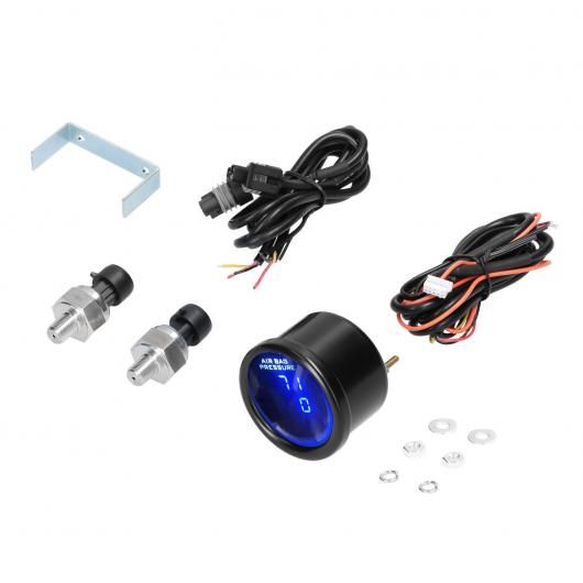 󥵡  ץå㡼 ǥץ쥤 ᡼ ǥ奢 ǥץ쥤  ץå㡼  LED ǥ  ڥ󥷥  0-220PSI 1/8NPT 󥵡 ֥å SR-BB-9184
