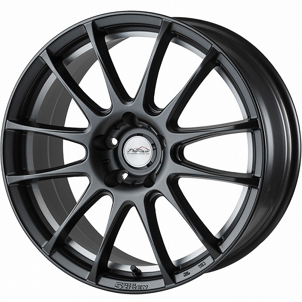 5ZIGEN/5次元 ProRacer Z1 ホイール マットガンメタ 17インチ×10J＋25 5H114.3 入数：1台分(4本)