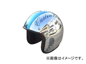 72JAM JET HELMET åȥإå JAM CUSTOM PAINTING JCP CHROMES CM/BL JCP-08 JAN4562286790229