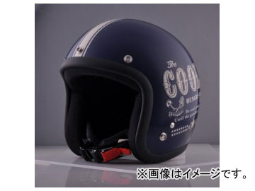 72JAM JET HELMET åȥإå Cools HUNGRY MAN HELMET NAVY BLUE HM-02 JAN4562286791134