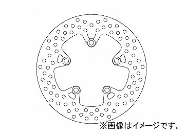 アクティブ モトマスター ヘイローディスク リア 110469 JAN：4538792750521 カワサキ ZRX1200S/R 2001年～2008年