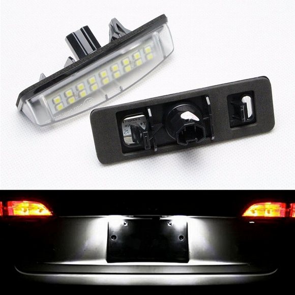 2X 18 3528 SMD LED 饤󥹥ʥСץ졼   饤 ȥ西  ꥪ ץꥦ 쥯 IS300 GS430 RX330 ES300 AL-AA-0027 AL