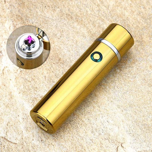 2017 電動ダブルパルスアークライターたばこパイプUSBライター無煙防風たばこシガーライター充電式 選べる7カラー AL-AA-1825 AL