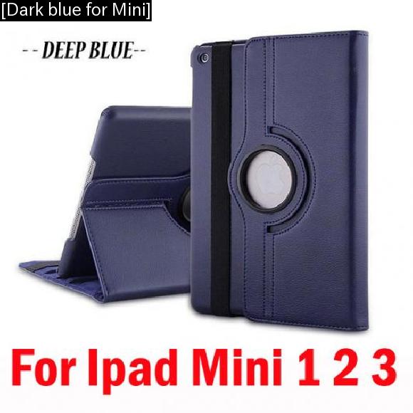 iPad iPad mini  PU쥶 ǥץ쥤360ٲž С [Dark blue for Mini] AL-AA-2962 AL