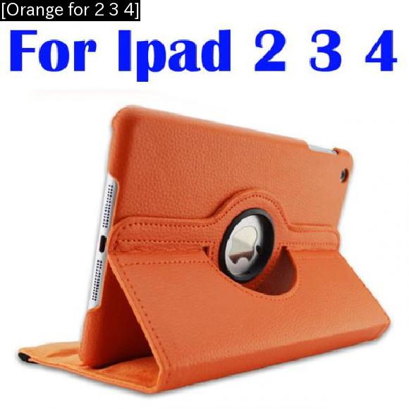 iPad iPad 2/3/4  PU쥶 ǥץ쥤360ٲž С [Orange for 2 3 4] AL-AA-2965 AL