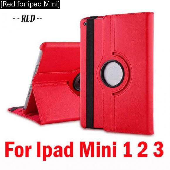 iPad iPad mini  PU쥶 ǥץ쥤360ٲž С [Red for ipad Mini] AL-AA-2970 AL