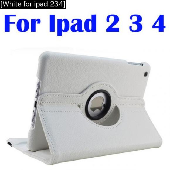iPad iPad 2/3/4  PU쥶 ǥץ쥤360ٲž С [White for ipad 234] AL-AA-2973 AL