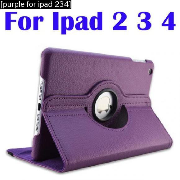 iPad iPad 2/3/4  PU쥶 ǥץ쥤360ٲž С [purple for ipad 234] AL-AA-2975 AL