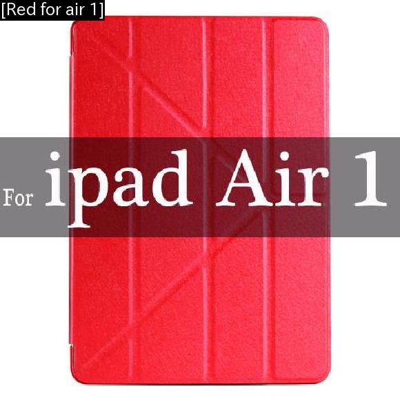 iPad iPad Air 1 1 5Ķ륯 PU쥶 С PCϡ  [Red for air 1] AL-AA-3061 AL