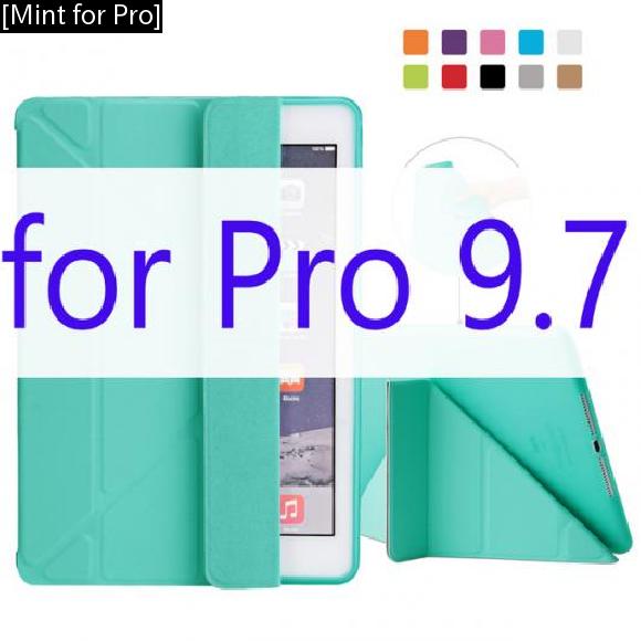 iPadケース iPad Pro 9.7 ケース マルチ 三つ折りスタンド カバー オートスリープ ウェイクアップ [Mint for Pro] AL-AA-3072 AL