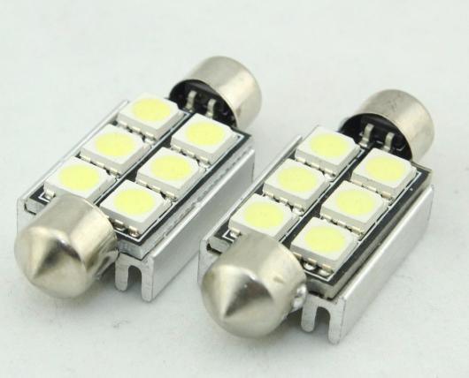 󥻥顼 4ԡ եȥ CAN-BUS 6SMD 5050 39mm 顼ե꡼ ˥ 󥻥顼 LED 饤 CAN-BUS AL-AA-3969 AL