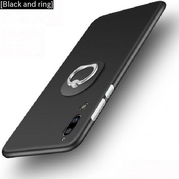 ޥۥ 5.5 ե ץƥ   㡼 AQUOS S2  С  TPU [Black and ring] AL-AA-4481 AL