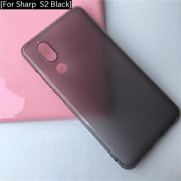 ޥۥ TPUե  С 㡼 AQUOS S2   5.5  եå  С [For Sharp S2 Black] AL-AA-4503 AL
