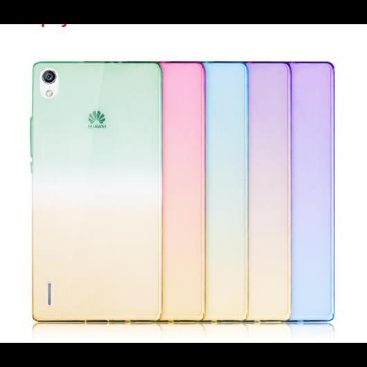 スマホケース HUAWEI ケース 背面 カバー ソフト TPU 超薄型 電話ケース 選べる5バリエーション 1 Blue and yellow/2 Purple blue/3 Pink yellow/4 Green and yellow/5 Purple yellow 選べる19バリエーション2 P8/P8 Lite/P8 Lite 2017/P9/P9 Lite/P10/P10 Lite/P10 Plus/P9 Plus/Mate 8/Mate 9/Honor 8/Y5 II/Y6 I AL