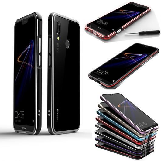 ޥۥ HUAWEI ׷ۼ Хѡ  ߥ᥿ե졼  HUAWE С ٤8Хꥨ Red-black/Purple-black/Black/Silver/Red/Blue/Gold/Purple P20lite AL-AA-5167 AL