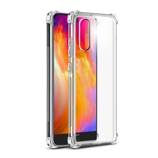 ޥۥ SHARP AQUOS ʡ ݸ ׷ۼ ꥢƩ ե TPU  С ꥢ ٤3Хꥨ2 For Sharp Aquos S2/For Sharp Aquos S3/For Sharp Aquos R2 AL-AA-5203 AL