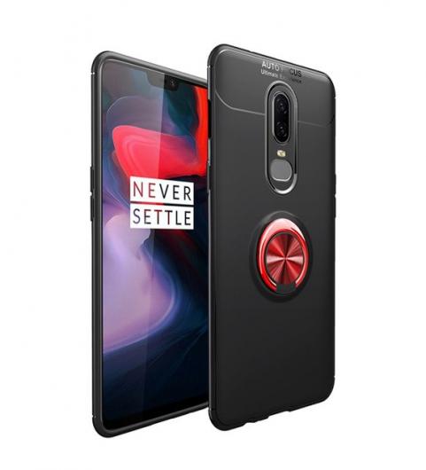 ޥۥ OnePlus6  ۥ  ޥͥå ֥饱å ե󥬡 TPU  Хå  1 + 6  С ٤6Хꥨ Black/Blue/Black Blue/Black Pink/Black Red/Red AL-AA-5766 AL
