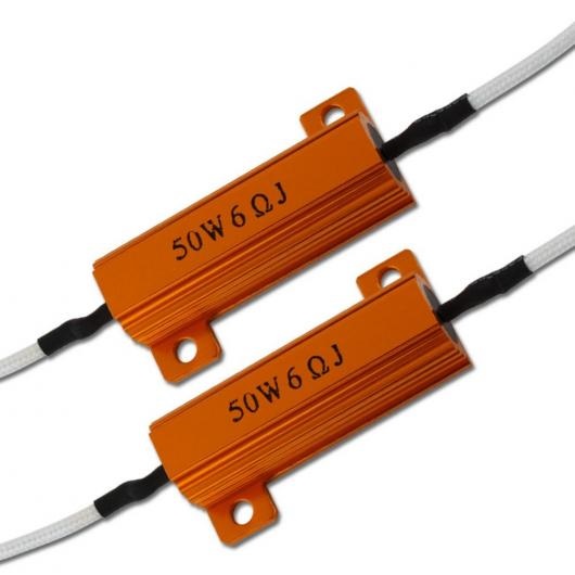󥻥顼 2ԡ LED CAN-BUS ǥ 50W 6ohm 񹳹ǥ顼 ץ DRL  ʥ 饤 ե  12V AL-AA-5866 AL