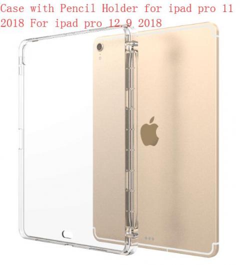 iPad ꥢ ڥ ۥ С ॷꥳ  Apple iPad Pro 12.9 2018 ե TPU  Pro 11 2018 ֥å ٤6Хꥨ For ipad pro 11/For ipad pro 12.9 AL-AA-6445 AL
