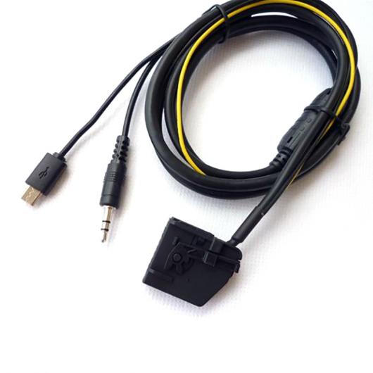 ѥ֥ 3.5mm AUX  ץ ǥ ֥ 륻ǥ٥ COMAND 2.0  MICRO USB ץ  iPhone Samsung LG AL-AA-6584 AL