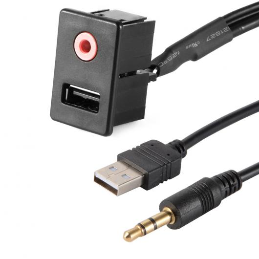 ѥ֥ USB 3.5 mmץ饰 åܡ եåޥ AUX Ĺ ֥ ץ ե륯 ȥ西 ֥å ǥ ե AL-AA-6850 AL