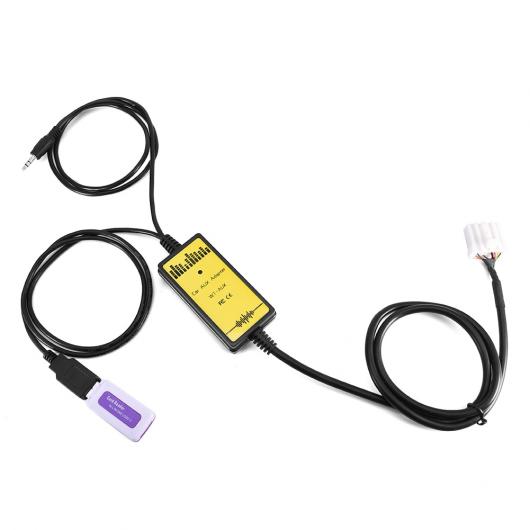 ѥ֥ ȥ USB AUX ֥ ץ6PIN ǥ ץ饰 MP3 ץ졼䡼饸󥿡ե ȥ西   AL-AA-6865 AL