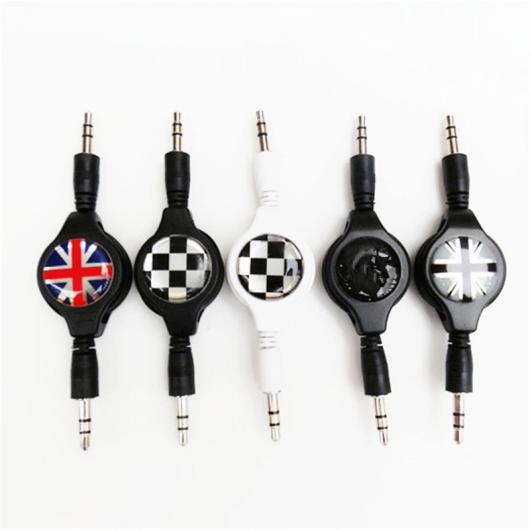 ѥ֥ 3.5mm ˥С å ǥ ֥ AUX 磻䡼Ǽإåɥե󥫡 ԡ BMW ե륯 ۥ女 ȥ西  ǥڥ ٤4Хꥨ Black/White AL-AA-7098 AL