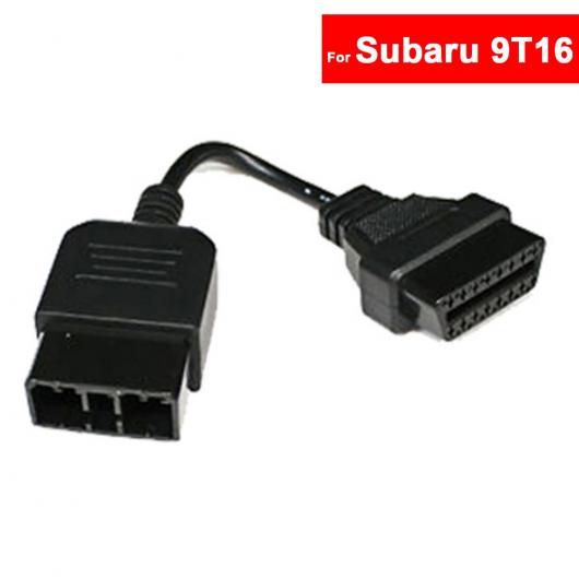 車用ケーブル 9 ピンオス OBD OBD2 OBD2 16 ピンメス 自動車診断ツール アダプタ 変換 ケーブル スバル AL-AA-7613 AL
