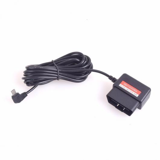 車用ケーブル OBD2 充電 ケーブル マイクロ USB 電源アダプタ 16ピン OBD2コネクタ直接 充電器 GPS DVR ビデオカメラ タブレット 電話 AL-AA-7622 AL