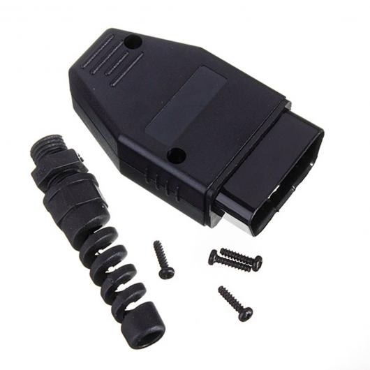 車用ケーブル ユニバーサル 自動車診断ツール OBD オスプラグ16ピン OBD2 16ピン J1962コネクタ AL-AA-7662 AL