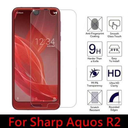 ޥۥ 2ԡ 2.5D 9H  饹 ꡼ ץƥ ݸ ե SHV42 SHARP AQUOS R2 SH-03K Not Full Cover Film A AL-AA-7903 AL