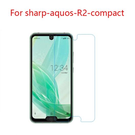 ޥۥ 9H   ե쥭֥ 饹 Ѿ׷ ꡼ ץƥ Sharp Aquos R2 compact Nano-coated Tempered Glass Film AL-AA-7934 AL