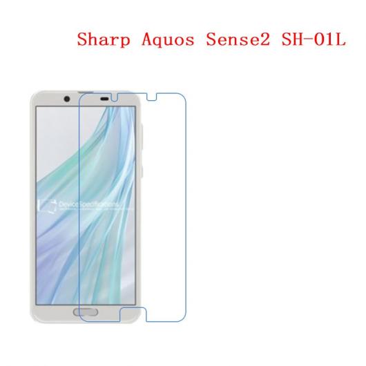 ޥۥ 9H ե쥭֥ 饹 ѡ Ѿ׷ ꡼ ץƥ SHARP AQUOS SENSE2 SH-O1L Nano-coated Tempered Glass Film AL-AA-7936 AL