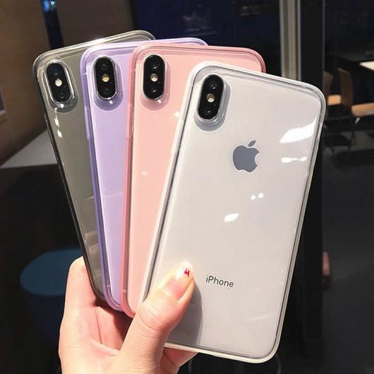ޥۥ ե ꥢ  ե TPU ꥳ ׷ۼ  С ٤4顼 ֥åꥢ ٤10Ŭ iPhone 6/6siPhoneXSMax AL-AA-9014 AL