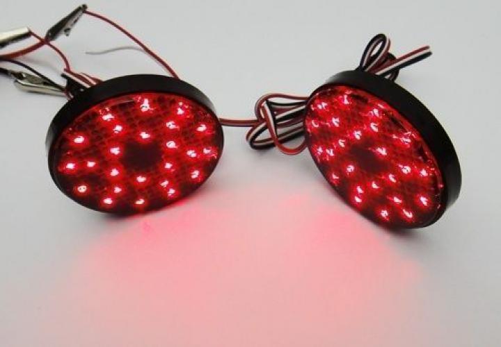 2ԡ LED ꥢ Хѡ ե쥯饤ȥץơ֥졼ȥåץ饤ȥ ե쥯 ZRR70 Υ ٤2Хꥨ Red LensSmoke Lens AL-AA-9363 AL