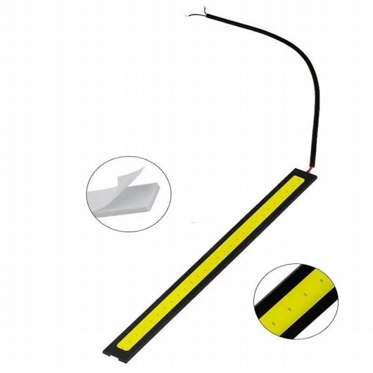 ѥ饤 1PCS ե饤 DRL ѿ  17cm COB å LED ǥ˥󥰥饤 Ŭ: AUDI A4  RIO BMW CE Silver CaseBlack Case Crystal BluePink AL-BB-1054